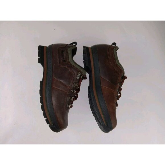 Timberland Brown Leather Trail Boot Women's Hiking Boot Shoe size 9M 5626 - Picture 5 of 12